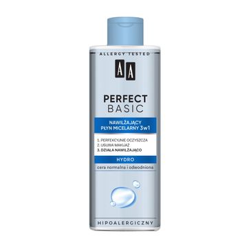 AA Perfect Basic Nawilżajacy Płyn Micelarny 3w1 Hydro (200 ml)