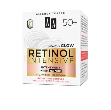 AA – Retinol Intensive 50+ intensywny krem na noc ujędrnienie+odbudowa (50 ml)