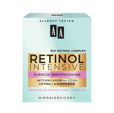 AA Retinol Intensive Kuracja Menopauzalna krem aktywny na dzień lifting + ujędrnienie (50 ml)