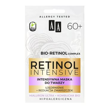 AA Retinol intensywna maska ujędrnienie+redukcja zmarszczek (5 ml)