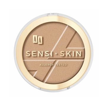 AA Sensi Skin Modeling & Sparkling Face Bronzer modelujący bronzer do twarzy 01 Amber 9g