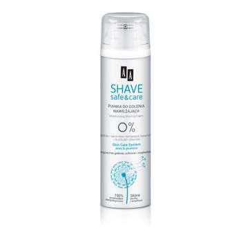 AA Shave Safe & Care - Nawilżająca pianka do golenia 250 ml