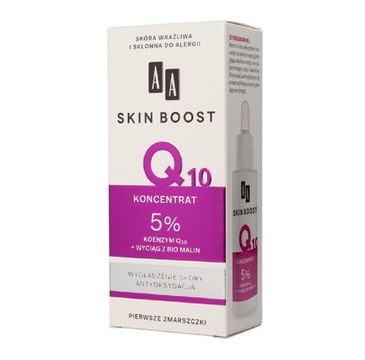 AA Skin Boost Q10 wygładzający koncentrat do twarzy 30ml