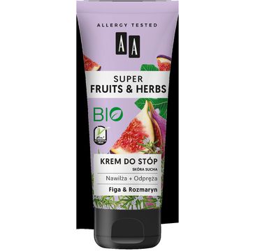 AA Super Fruits & Herbs – krem do stóp rozmaryn&figa (75 ml)