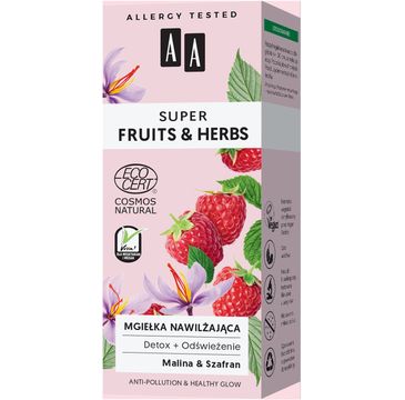 AA â€“ Super Fruits&Herbs mgieÅ‚ka nawilÅ¼ajÄ…ca detox+odÅ›wieÅ¼enie (50 ml)