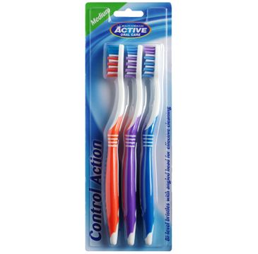 Active Oral Care Control Action szczoteczka średnia 1 op.- 3 szt.