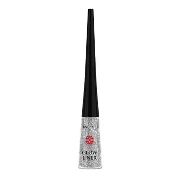 Ingrid Glow Liner eyeliner brokatowy Silver (4.5 ml)