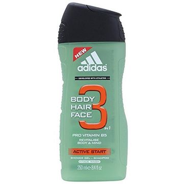 Adidas Active Start 3 żel pod prysznic 250ml