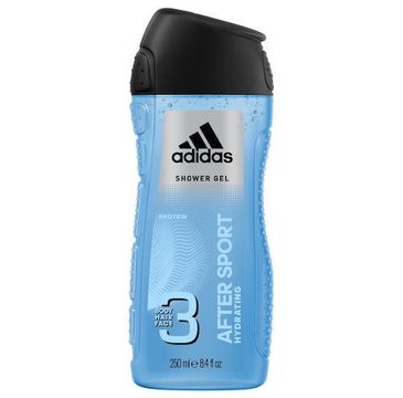 Adidas After Sport żel pod prysznic 3w1 dla mężczyzn (250 ml)