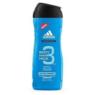 Adidas After Sport żel pod prysznic 3w1 dla sportowców 400 ml