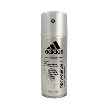 Adidas – Pro Invisible 48H antyprespirant w sprayu dla mężczyzn (150 ml)