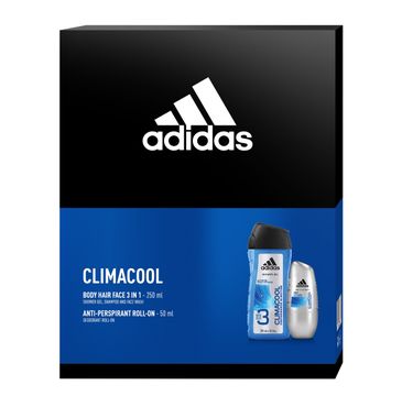 Adidas Zestaw prezentowy Climacool Men deo roll-on 50ml+żel pod prysznic 250ml