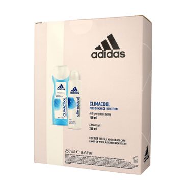 Adidas Zestaw prezentowy Climacool Women deo spray 150 ml + żel pod prysznic 250 ml