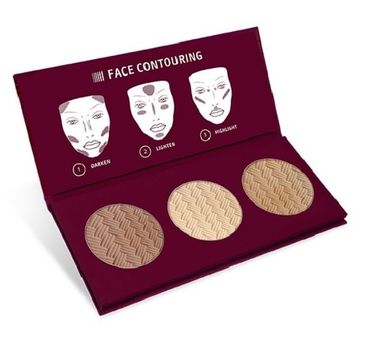 Affect Contour Palette paleta do konturowania (3 x 6 g)