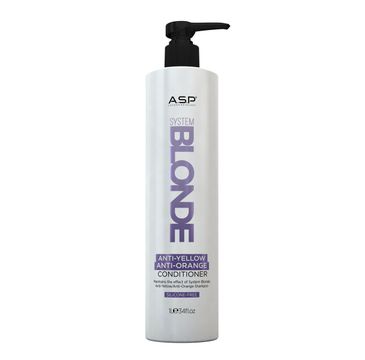 Affinage Salon Professional System Blonde Anti-Yellow Conditioner odżywka do włosów blond niwelująca żółty odcień włosów 1000ml