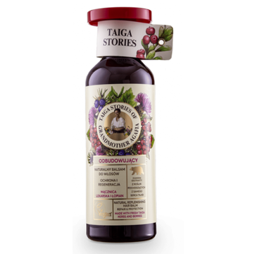 Babuszka Agafia Naturalny, ochronno - regenerujący balsam do włosów z mącznicą lekarską i łopianem (500  ml)
