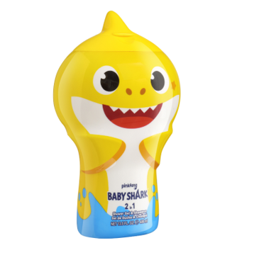 Air-Val Baby Shark 2in1 Shower Gel & Shampoo żel pod prysznic i szampon dla dzieci (400 ml)