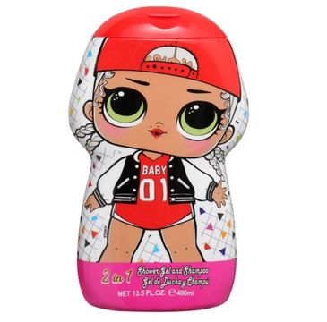 Air-Val L.O.L Surprise! 2in1 Shower Gel & Shampoo żel pod prysznic i szampon dla dzieci (400 ml)