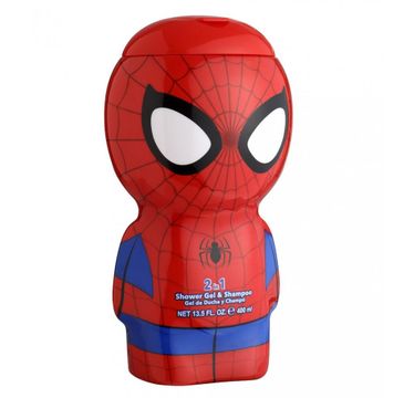 Air-Val Spiderman 2in1 Shower Gel & Shampoo 2D żel pod prysznic i szampon dla dzieci (400 ml)