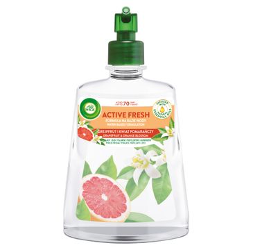 Air Wick Active Fresh wkład do automatycznego odświeżacza powietrza Grejpfrut i Kwiat Pomarańczy 228ml