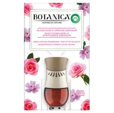 Air Wick Botanica elektryczny odświeżacz powietrza Egzotyczna Róża & Afrykańskie Geranium (19 ml)