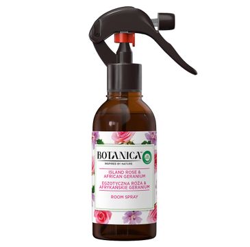 Air Wick Botanica Room Spray odświeżacz powietrza w sprayu Egzotyczna Róża & Afrykańskie Geranium (236 ml)
