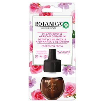 Air Wick Botanica wkład do elektrycznego odświeżacza Egzotyczna Róża & Afrykańskie Geranium (19 ml)