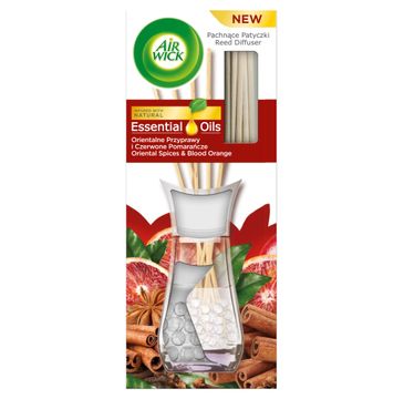 Air Wick Essential Oils pachnące patyczki zapachowe Orientalne Przyprawy i Czerwone Pomarańcze (30 ml)
