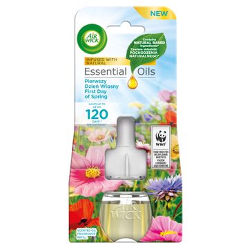 Air Wick Essential Oils wkład do elektrycznego odświeżacza Pierwszy Dzień Wiosny 19ml