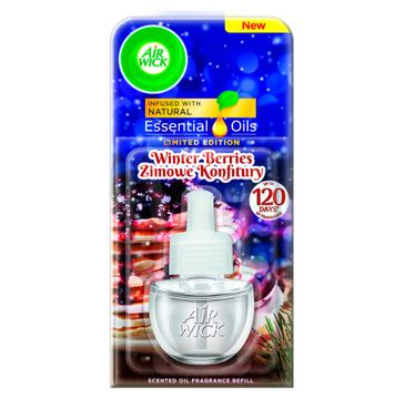 Air Wick Essential Oils wkład do elektrycznego odświeżacza powietrza Zimowe Konfitury (19 ml)