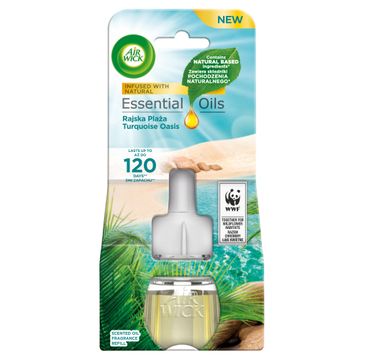 Air Wick Essential Oils wkład do elektrycznego odświeżacza Rajska Plaża 19ml