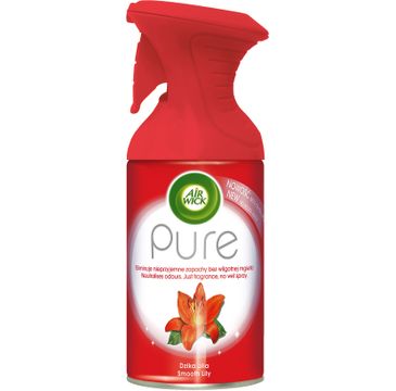 Air Wick Pure Aerozol odświeżacz powietrza Dzika Lilia 250ml