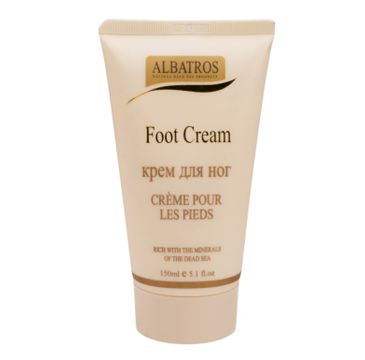 Albatros Dead Sea Foot Cream krem do stóp z minerałami z Morza Martwego (150 ml)