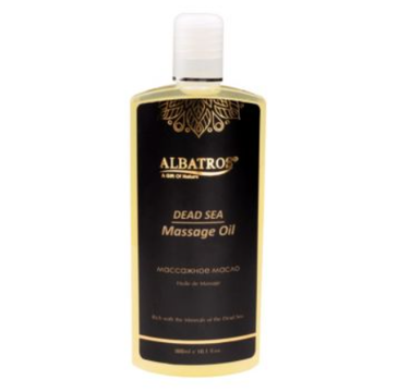 Albatros Dead Sea Massage Oil olejek do masażu z minerałami z Morza Martwego (300 ml)