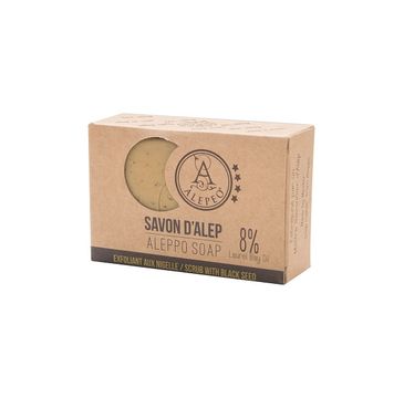 Alepeo Aleppo Soap mydło w kostce Scrub With Black Seed (100 g)