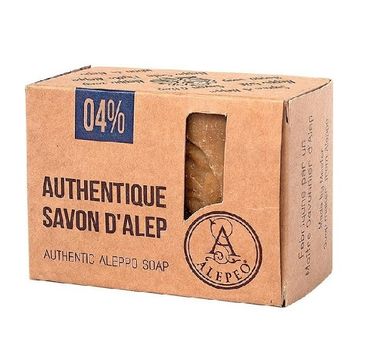 Alepeo Authentic Aleppo Soap 04% naturalne mydło w kostce (200 g)