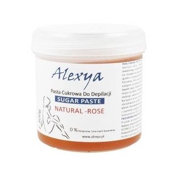 Alexya – Pasta cukrowa do depilacji Natural Rose (300 g)