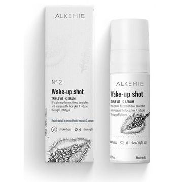 Alkemie No2 Wake-Up Shot Triple Vit-C Serum serum z potrójną witaminą C (30 ml)