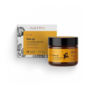 Alkemie No4 Glow Up Superfruit Musli Mask 2w1 maska peelingująca (60 ml)