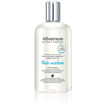 Allvernum Nature's Essences Hypoallergenic Woda micelarna do demakijażu twarzy  500 ml