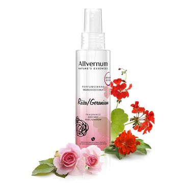 Allvernum Nature's Essences mgiełka do ciała perfumowana róża i geranium 125 ml