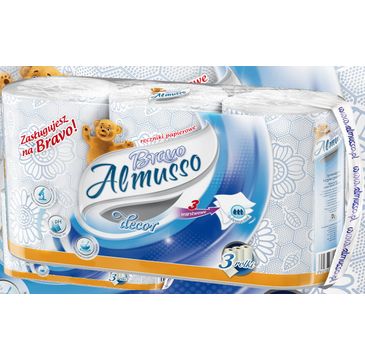 Almusso Ręcznik Papierowy A'3 Bravo Niebieski (3 szt.)