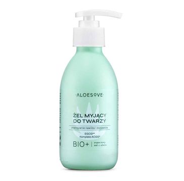 ALOESOVE BIO+ żel myjący do twarzy 190ml