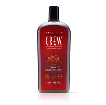 American Crew Daily Cleansing Shampoo głęboko oczyszczający szampon do włosów 1000ml