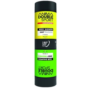 Anima Double Sport Body Shower and Hair Shampoo żel pod prysznic 170ml + szampon do włosów 170ml