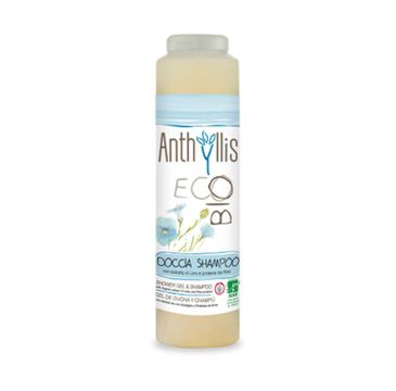Anthyllis Doccia Shampoo szampon i żel pod prysznic 2w1 z wyciągiem z lnu i proteinami ryżu 250ml