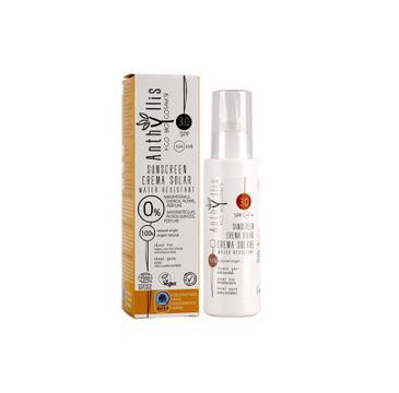 Anthyllis Eco Sunscreen Crema Solar SPF30 wodoodporny krem przeciwsłoneczny 100ml