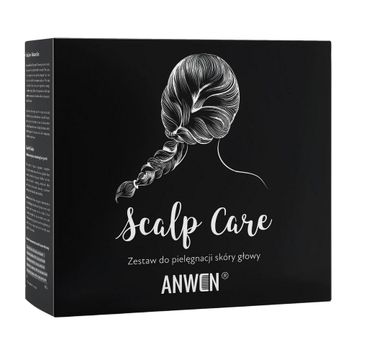 Anwen Scalp Care zestaw do pielęgnacji skóry głowy Grow Me Tender ziołowa wcierka rozgrzewająca 150ml + Darling Clementine serum do pielęgnacji skóry głowy 150ml