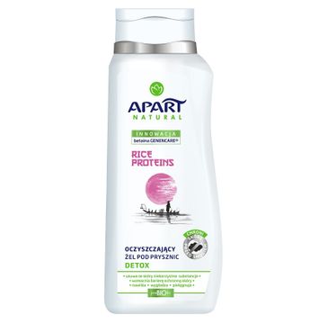 Apart Natural Detox oczyszczający żel pod prysznic Rice Proteins (350 ml)