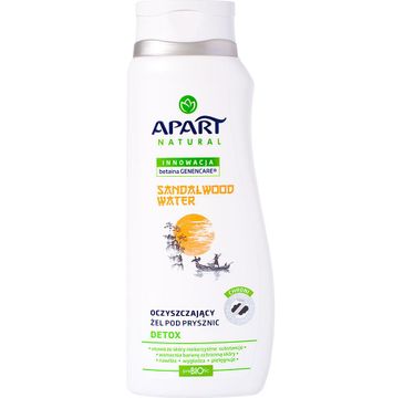 Apart Natural Detox oczyszczający żel pod prysznic Sandalwood Water (350 ml)